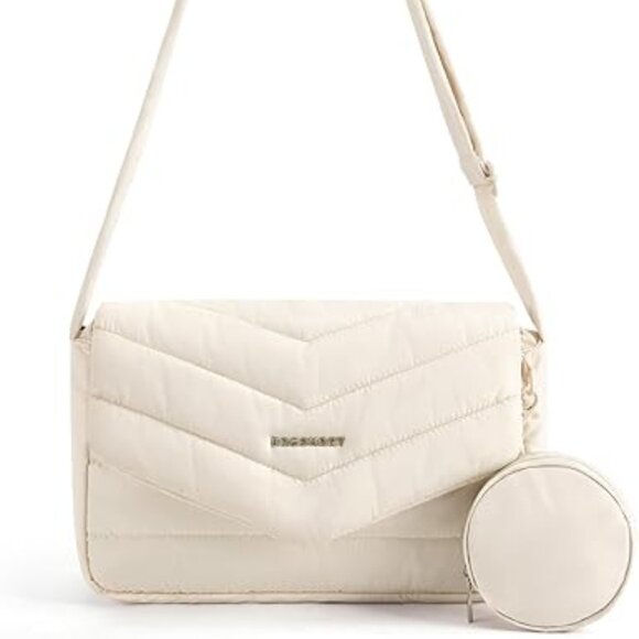 Crossbody Bags for Women, Quilted Puffer Shoulder Bag - Picture 1 of 3